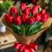 Букет цветов из: Тюльпаны